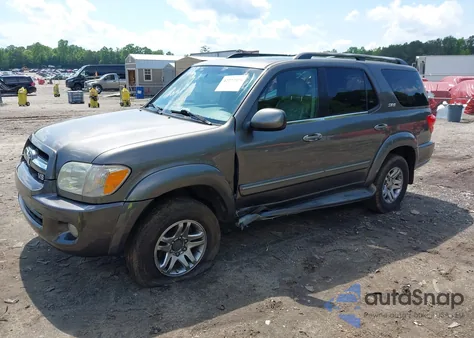2005 Toyota Sequoia Sr5 V8 from USA, damaged, VIN 5TDBT44A05S235528